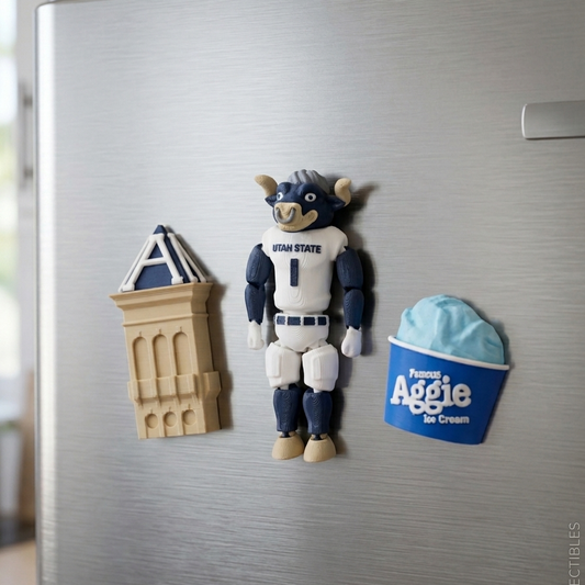 Aggie Blue Mint Magnet